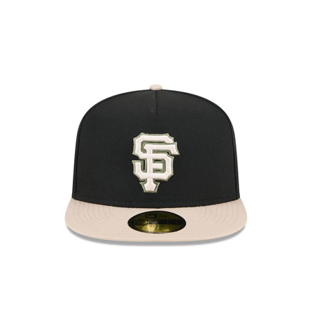 San Francisco Giants Canvas 59FIFTY A-Frame Fitted Hat
