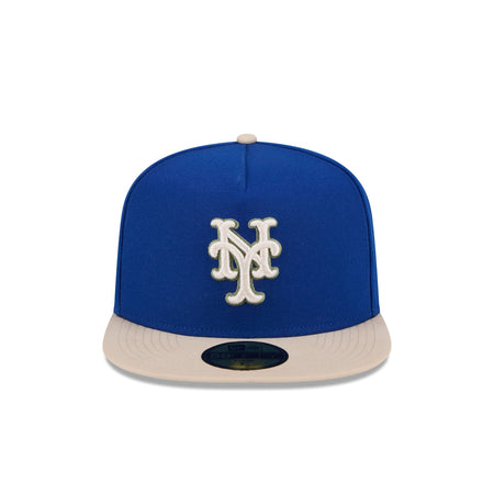 New York Mets Canvas 59FIFTY A-Frame Fitted