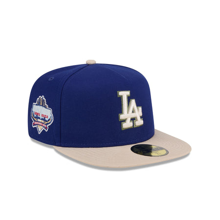 Los Angeles Dodgers Canvas 59FIFTY A-Frame Fitted