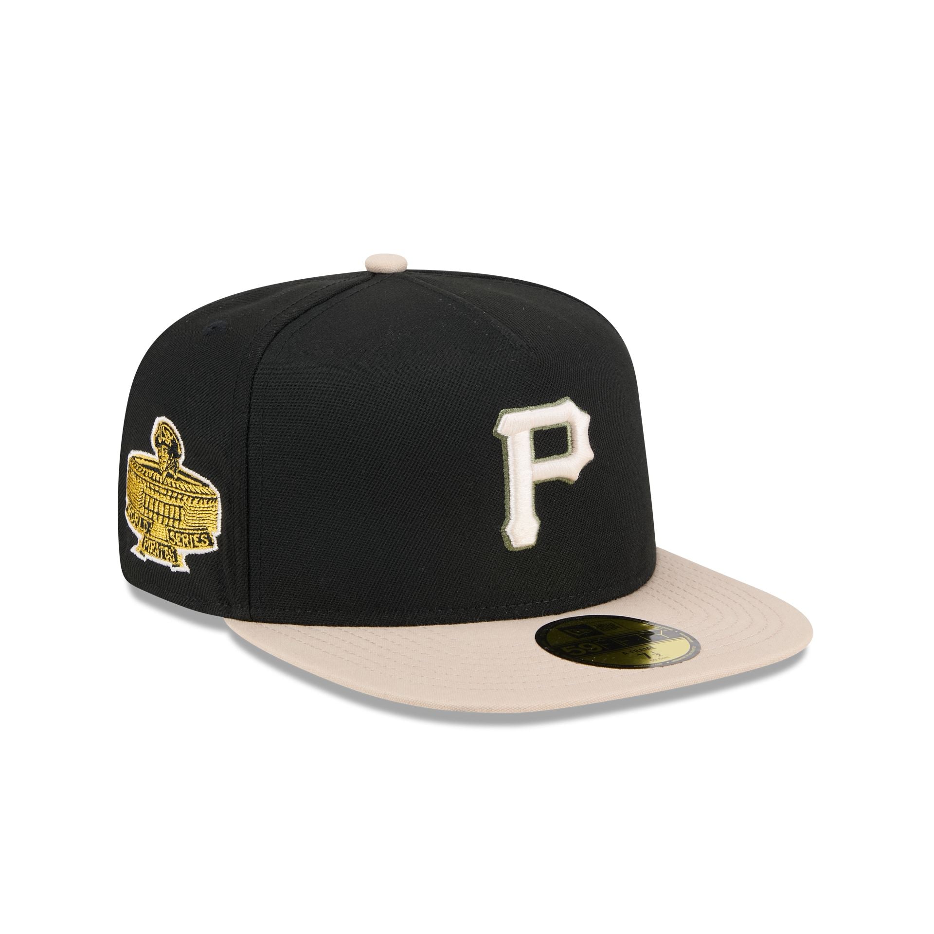 Men’s Pittsburgh Pirates Black City Patch 59Fifty Fitted Hats