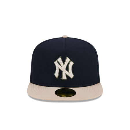 New York Yankees Canvas 59FIFTY A-Frame Fitted