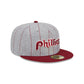 Philadelphia Phillies Heather Pinstripe 59FIFTY Fitted Hat