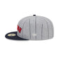 Boston Red Sox Heather Pinstripe 59FIFTY Fitted Hat