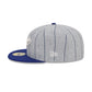 Los Angeles Dodgers Heather Pinstripe 59FIFTY Fitted Hat
