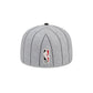 Chicago Bulls Heather Pinstripe 59FIFTY Fitted Hat