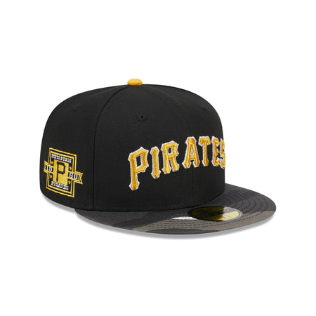 Pittsburgh Pirates Metallic Camo 59FIFTY Fitted Hat