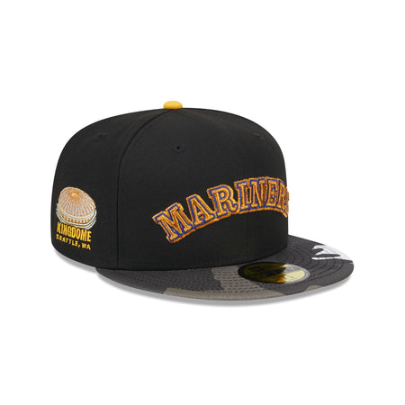 Seattle Mariners Metallic Camo 59FIFTY Fitted