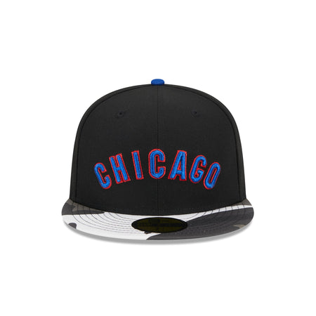Chicago Cubs Metallic Camo 59FIFTY Fitted