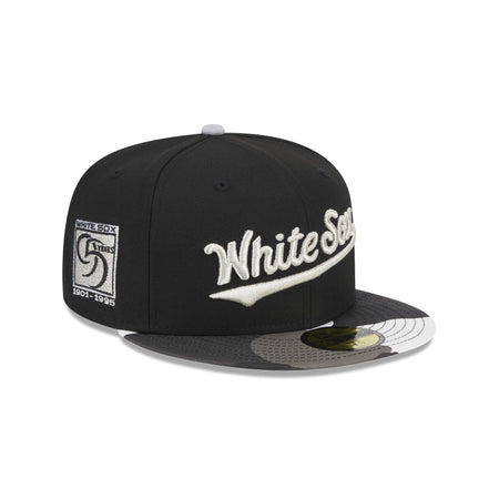 Chicago White Sox Metallic Camo 59FIFTY Fitted Hat