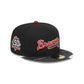 Atlanta Braves Metallic Camo 59FIFTY Fitted Hat