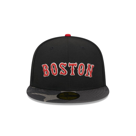 Boston Red Sox Metallic Camo 59FIFTY Fitted Hat