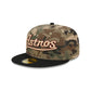 Houston Astros Camo Crown 59FIFTY Fitted Hat