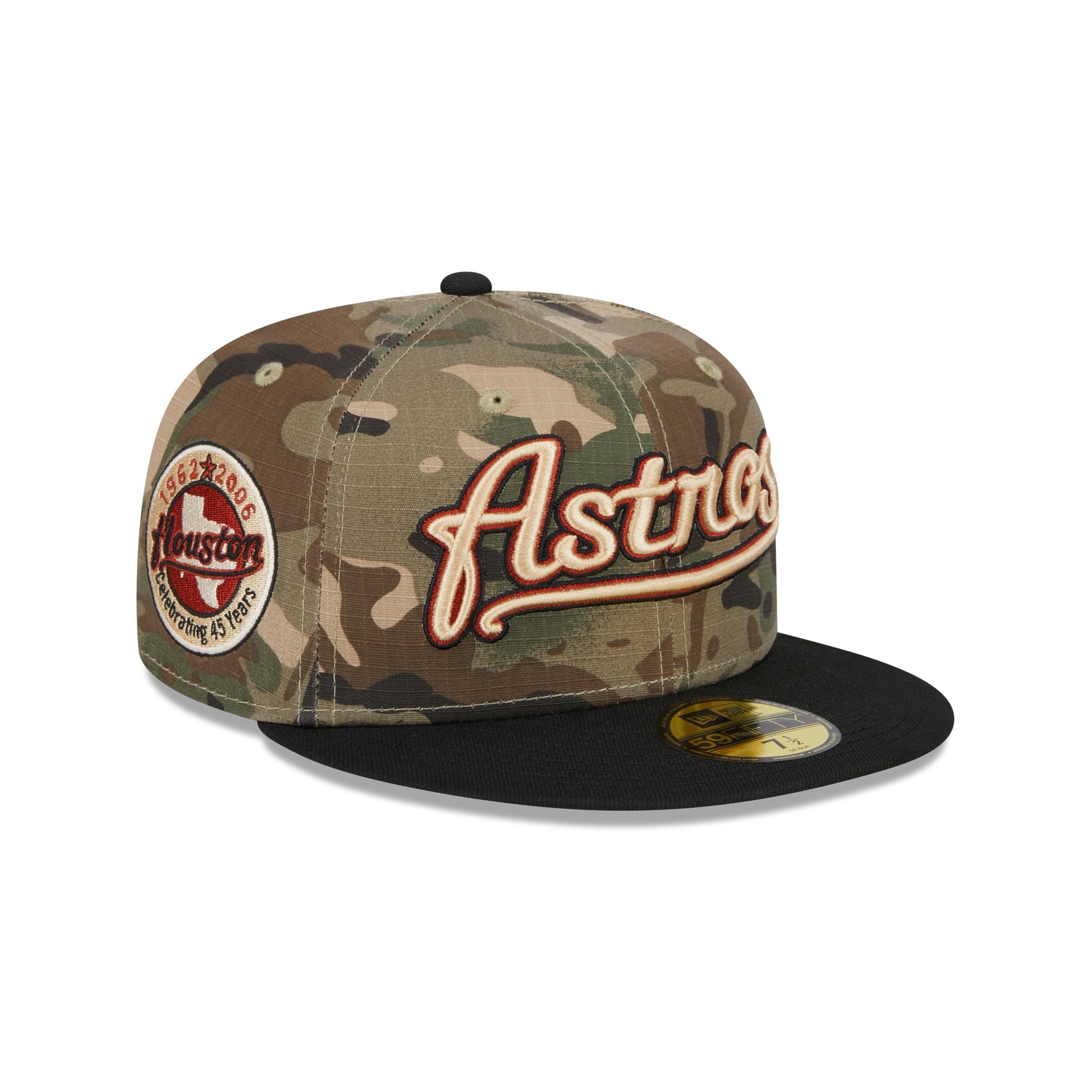 Men’s Houston Astros Camo Brushed 59FIFTY Fitted Hats