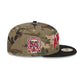 Los Angeles Angels Camo Crown 59FIFTY Fitted Hat
