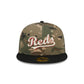 Cincinnati Reds Camo Crown 59FIFTY Fitted Hat