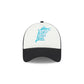 Miami Marlins Checkered Flag 9FORTY A-Frame Trucker Hat
