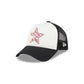 Houston Astros Checkered Flag 9FORTY A-Frame Trucker Hat