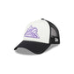 Colorado Rockies Checkered Flag 9FORTY A-Frame Trucker Hat