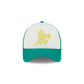Oakland Athletics Checkered Flag 9FORTY A-Frame Trucker Hat