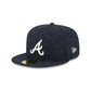 Atlanta Braves Moon 59FIFTY Fitted Hat