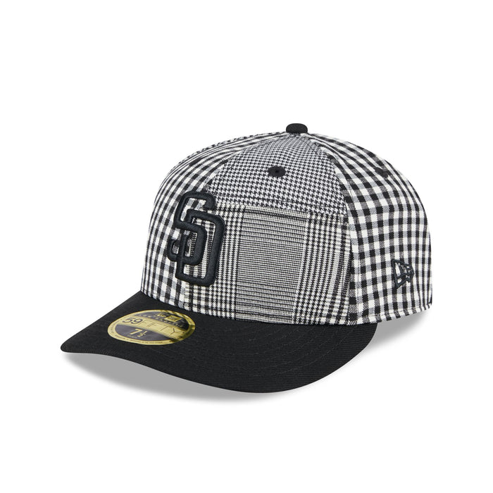 San Diego Padres Patch Plaid Low Profile 59FIFTY Fitted