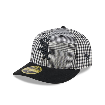 Chicago White Sox Patch Plaid Low Profile 59FIFTY Fitted Hat
