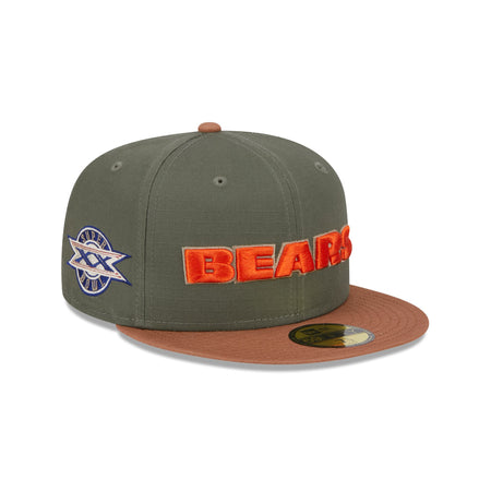 Chicago Bears Ripstop 59FIFTY Fitted Hat