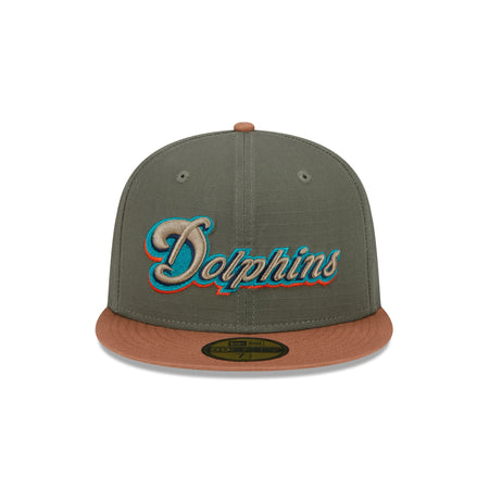 Miami Dolphins Ripstop 59FIFTY Fitted Hat