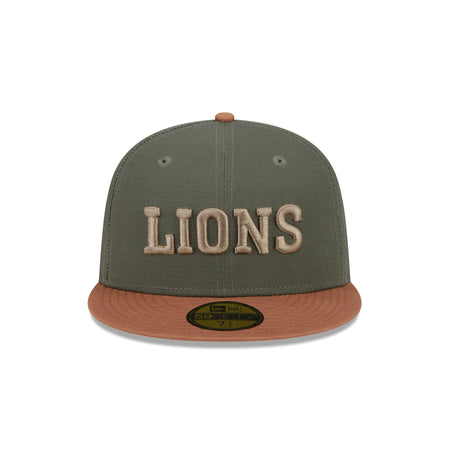Detroit Lions Ripstop 59FIFTY Fitted Hat
