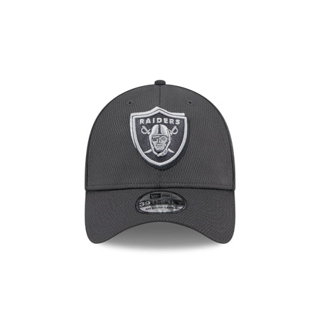 Las Vegas Raiders 2024 Draft 39THIRTY Stretch Fit Hat