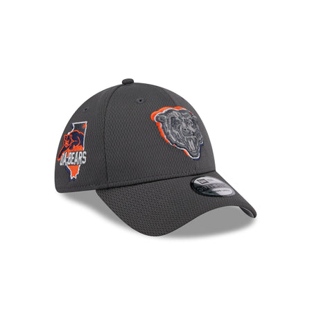 Chicago Bears 2024 Draft 39THIRTY Stretch Fit Hat