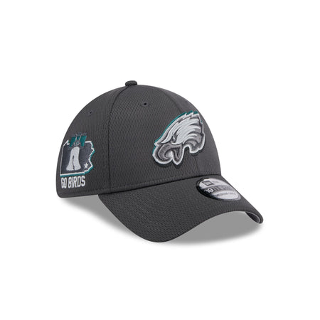 Philadelphia Eagles 2024 Draft 39THIRTY Stretch Fit Hat
