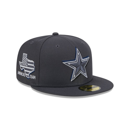 Dallas Cowboys 2024 Draft Gray 59FIFTY Fitted