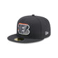 Cincinnati Bengals 2024 Draft Gray 59FIFTY Fitted Hat