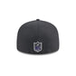 Baltimore Ravens 2024 Draft Gray 59FIFTY Fitted Hat