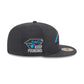 Carolina Panthers 2024 Draft Gray 59FIFTY Fitted Hat