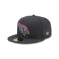 Arizona Cardinals 2024 Draft Gray 59FIFTY Fitted Hat