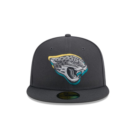 Jacksonville Jaguars 2024 Draft Gray 59FIFTY Fitted