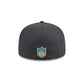 Jacksonville Jaguars 2024 Draft Gray 59FIFTY Fitted Hat