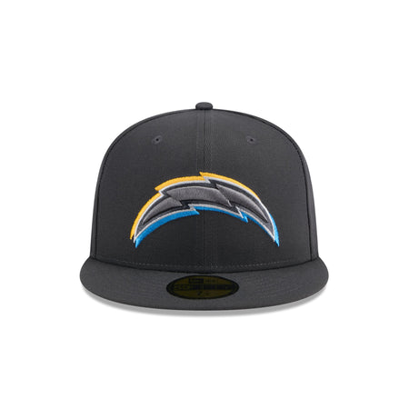 Los Angeles Chargers 2024 Draft Gray 59FIFTY Fitted