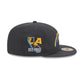 Los Angeles Chargers 2024 Draft Gray 59FIFTY Fitted Hat