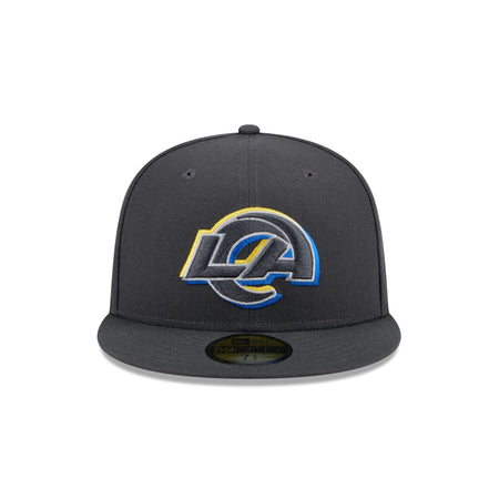 Los Angeles Rams 2024 Draft Gray 59FIFTY Fitted