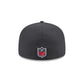 Houston Texans 2024 Draft Gray 59FIFTY Fitted Hat