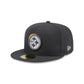 Pittsburgh Steelers 2024 Draft Gray 59FIFTY Fitted Hat
