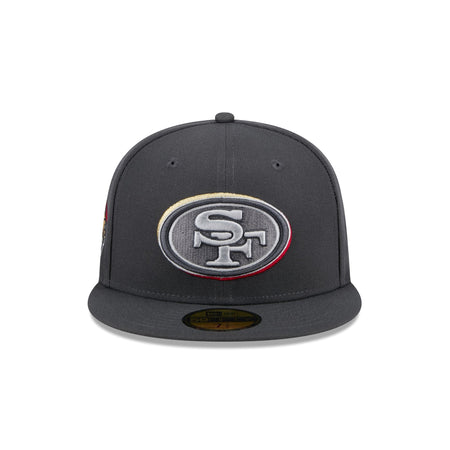 San Francisco 49ers 2024 Draft Gray 59FIFTY Fitted