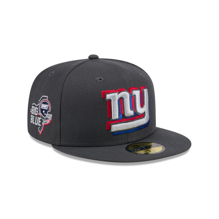 New York Giants 2024 Draft Gray 59FIFTY Fitted
