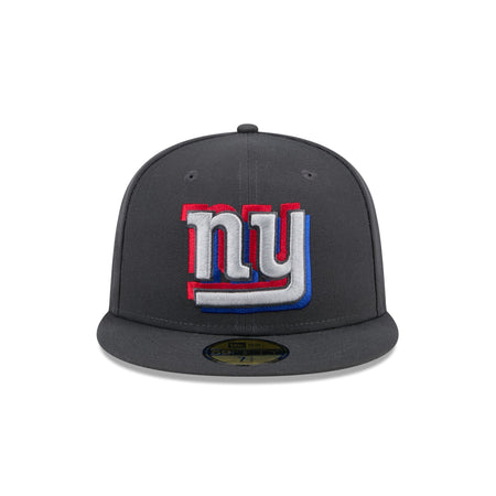 New York Giants 2024 Draft Gray 59FIFTY Fitted Hat