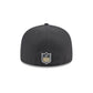 New Orleans Saints 2024 Draft Gray 59FIFTY Fitted Hat