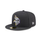 Minnesota Vikings 2024 Draft Gray 59FIFTY Fitted Hat