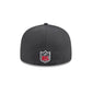 New England Patriots 2024 Draft Gray 59FIFTY Fitted Hat